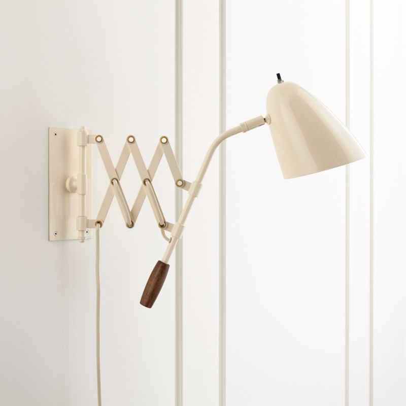 Wall Sconces: Plug In and Candle Crate and Barrel